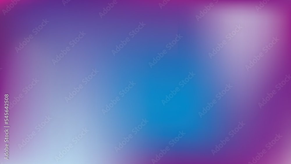 abstract gradient blurred blue and purple background illustration
