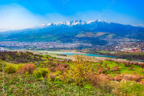 Charvak, Xojikent town in Chimgan, Uzbekistan photo