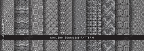 modern geometric seamless pattern