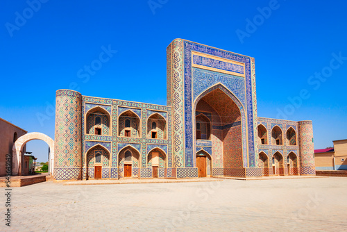 Kosh Madrasah ensemble in Bukhara, Uzbekistan