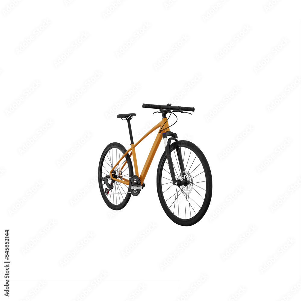 bicycle isolated