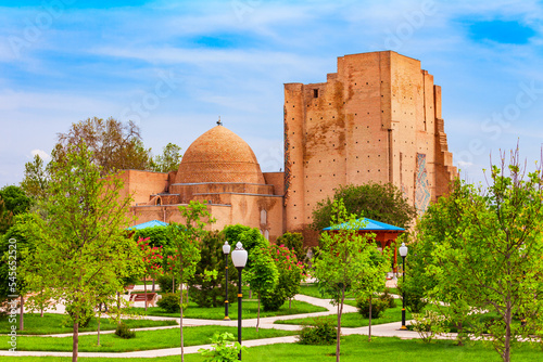 Canvas Print Dorus Saodat Jahangir Mausoleum in Shakhrisabz