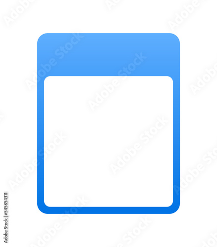 Niebieska ramka tabela