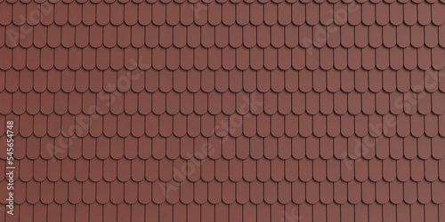 3d illustration of roof ceramic texture in interior and architecture  background
