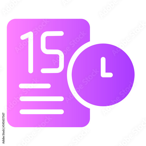 agenda icon