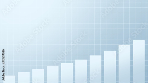 Abstract graph chart of stock market trade background.