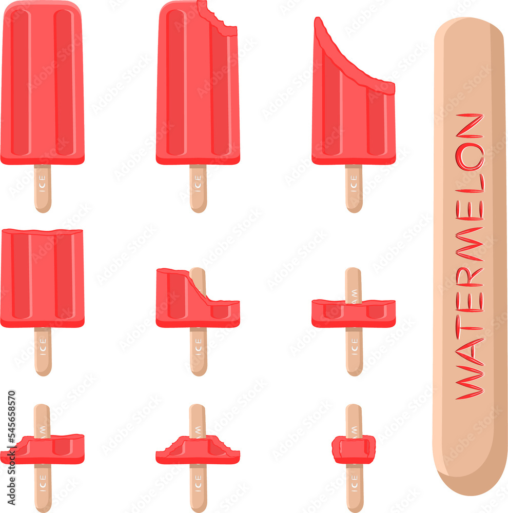 Big set various sweet tasty natural ice cream Big set various sweet tasty natural ice cream