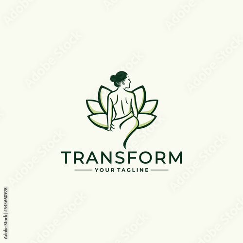 Beauty Care Logo Design Vector Illustration Template Idea