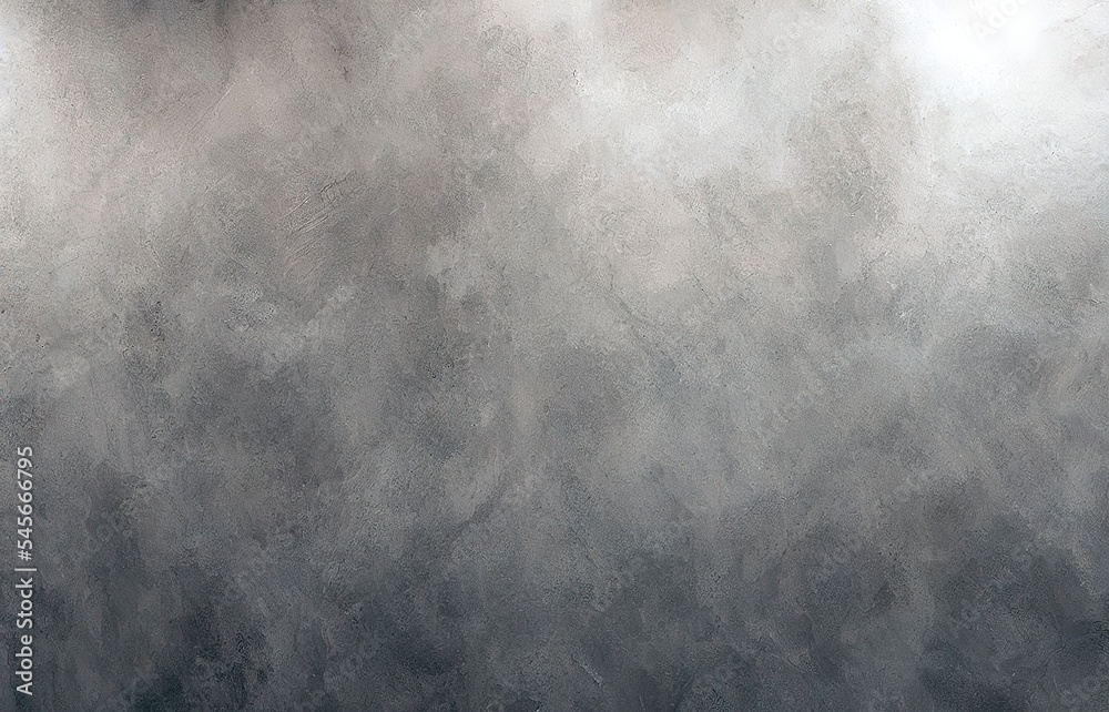 Obraz premium Wide grey concrete background wall texture for composing, Generative AI 