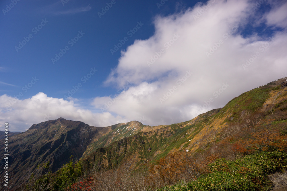 山と空 山と空