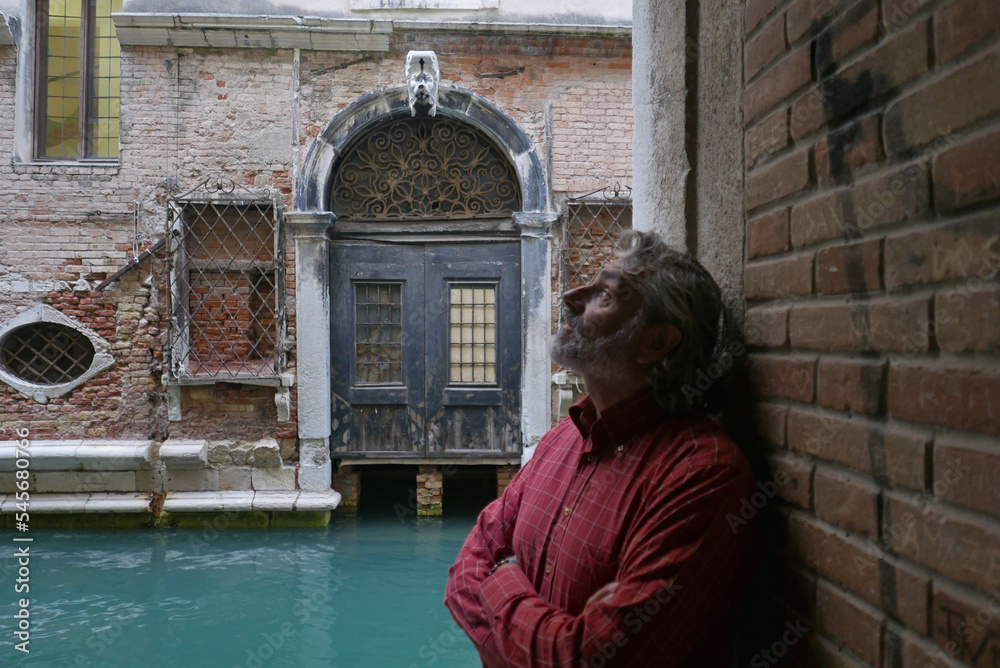 mature man in Venice