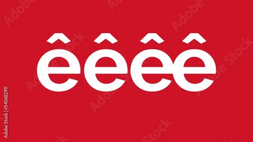 Abstract motion hey with white and red color