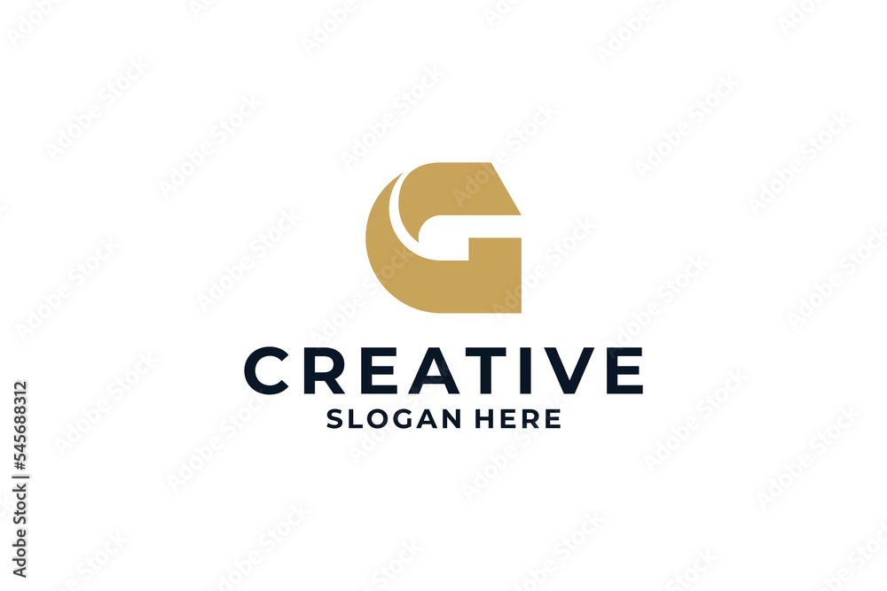 Obraz premium Creative letter G logo design modern concept.