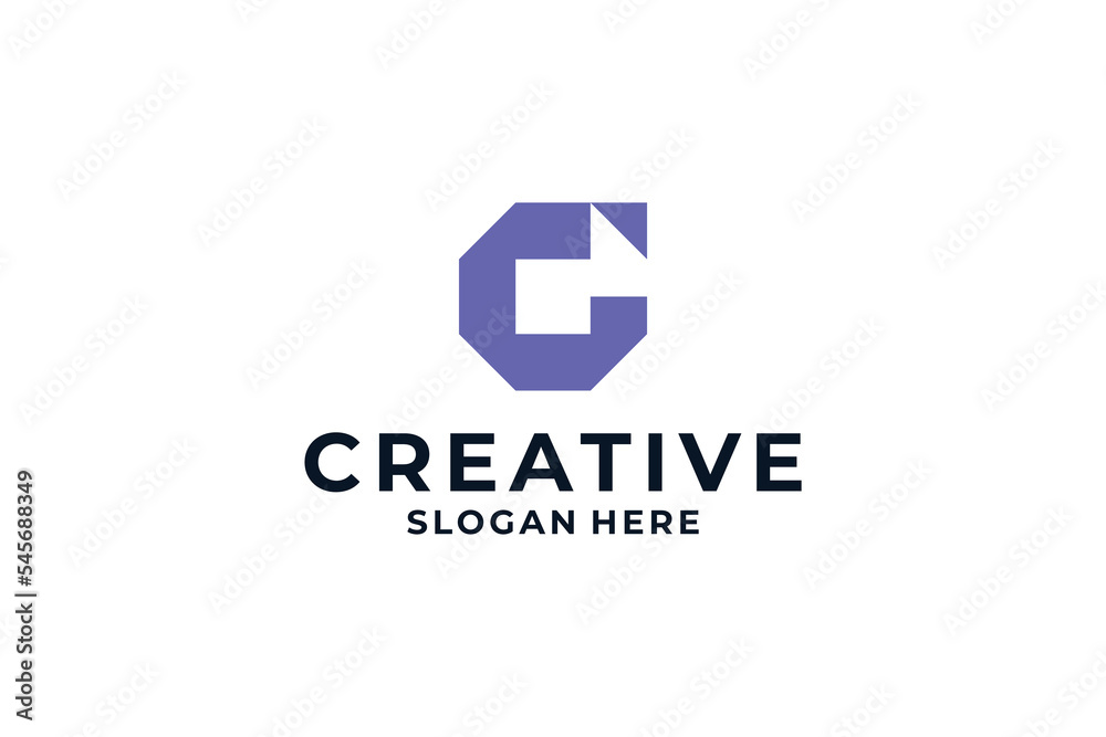 Creative letter G logo design modern concept. Creative letter G logo design modern concept.