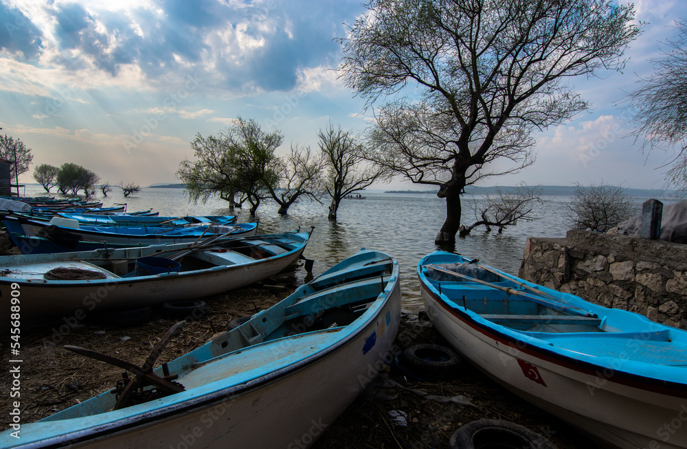 Obraz premium Fisherman town