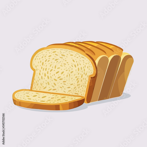 Slice of freshly baked bread