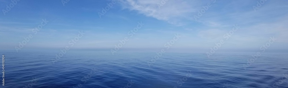 Panoramic tranquil view with the clear sky background Panoramic tranquil view with the clear sky background