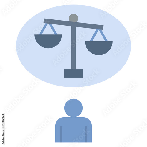 bias flat style icon