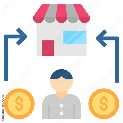 buyer flat style icon
