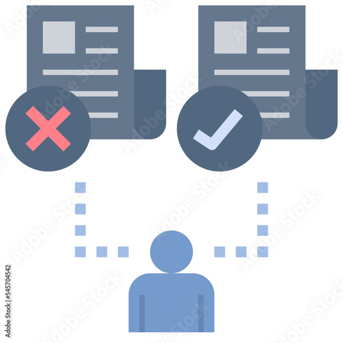 censoring flat style icon