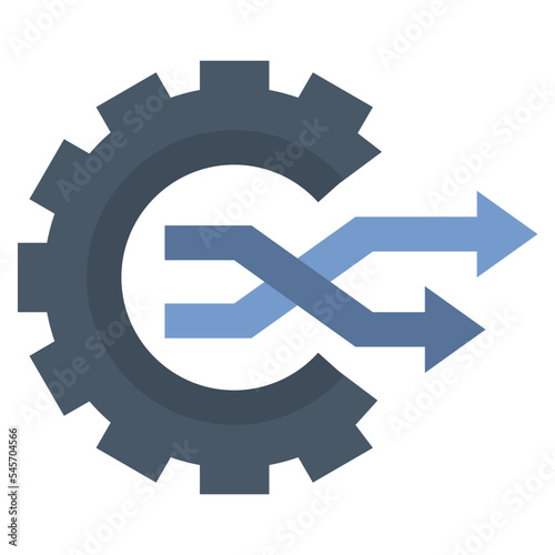 change flat style icon