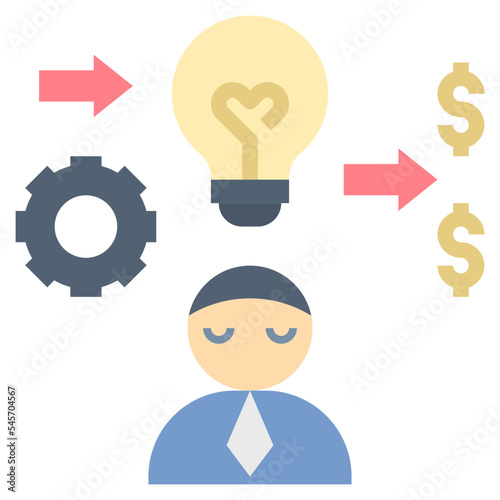 change flat style icon