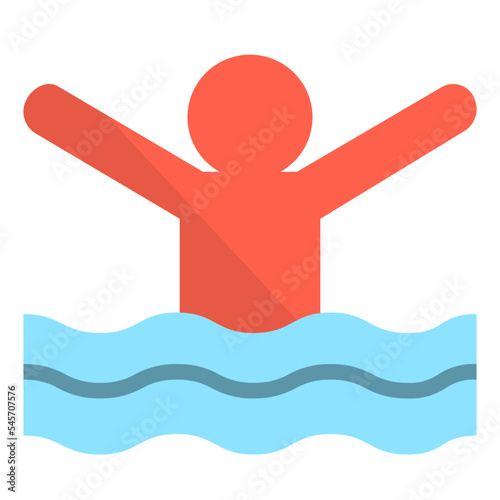 hydro flat style icon