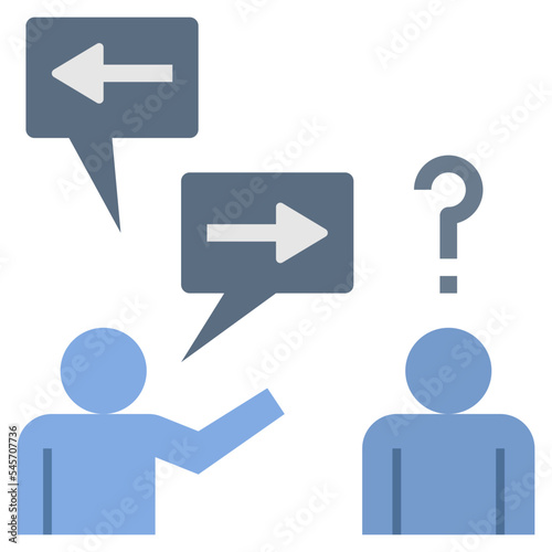 inconsistent flat style icon