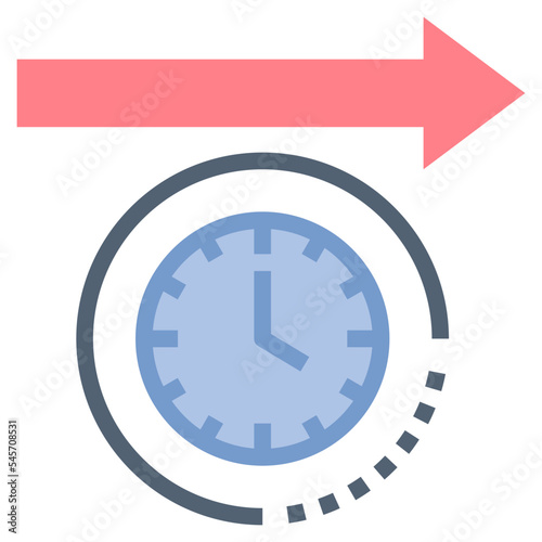 long flat style icon