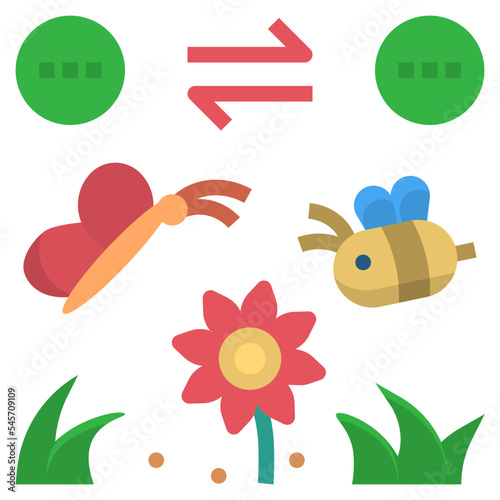 neutralism flat style icon