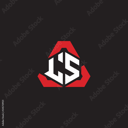 LS initial logo esport team concept ideas