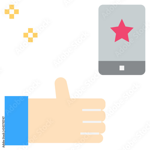 recommend flat style icon
