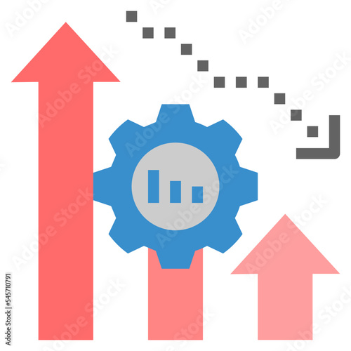 reduce flat style icon