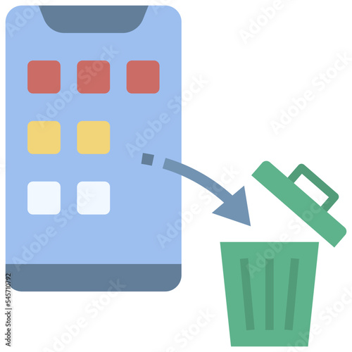 reduce flat style icon