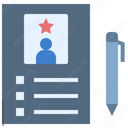 requirement flat style icon