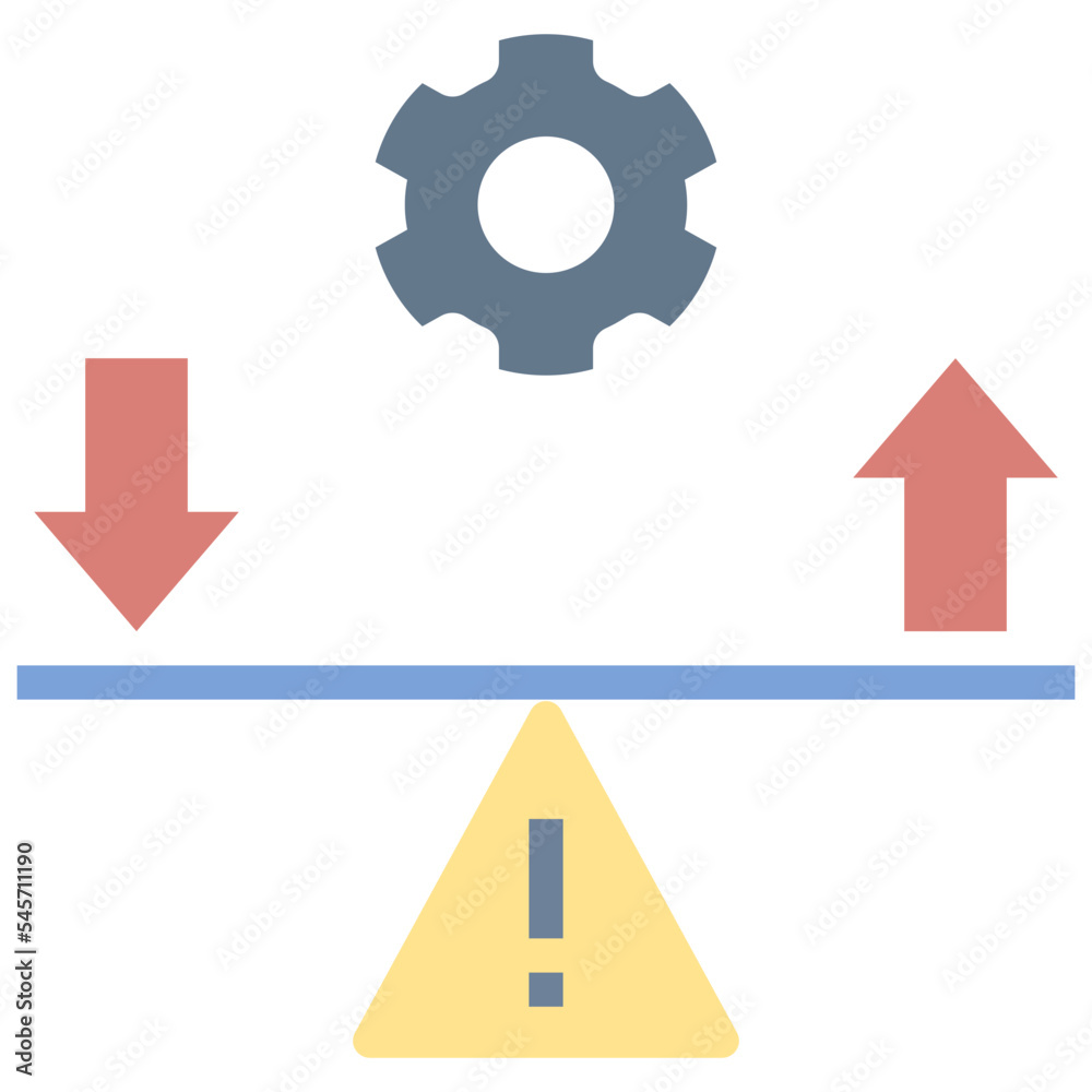 risk flat style icon risk flat style icon