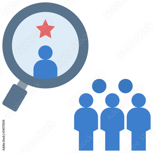 screening flat style icon
