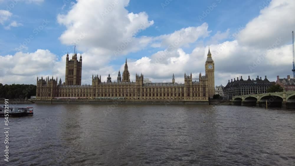 Full Shot of Houses of Parliament Big Ben - Westminster Palace, London, England, United Kingdom Full Shot of Houses of Parliament Big Ben - Westminster Palace, London, England, United Kingdom
