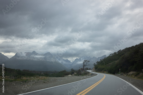 Driving in Tierra del Fuego