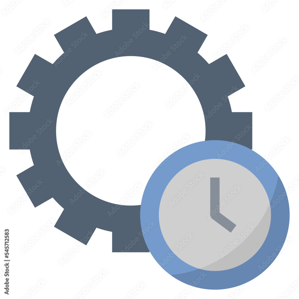 time flat style icon time flat style icon
