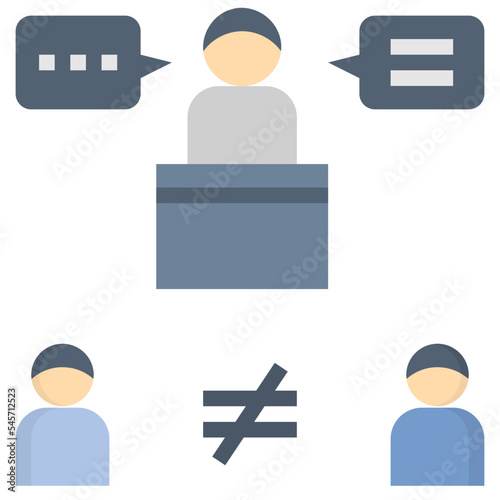 tend flat style icon