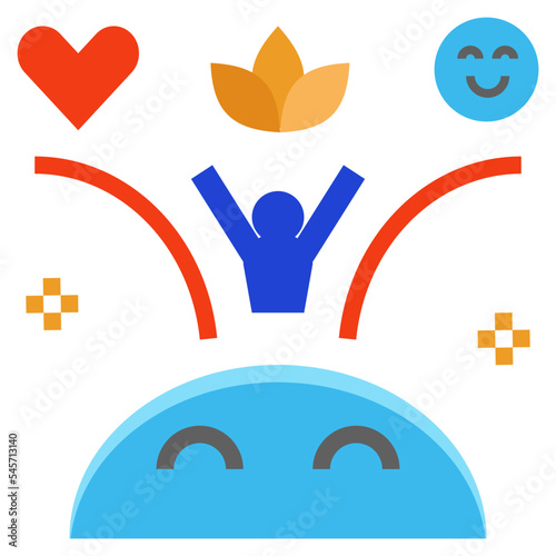 well flat style icon