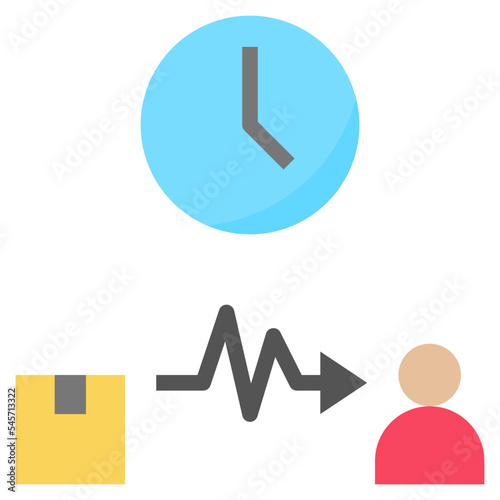 zero flat style icon