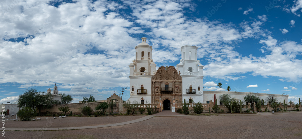 Mission San Xavier del Bac located in Tucson, Arizona