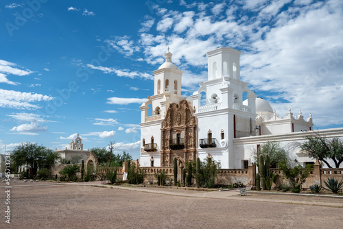 Mission San Xavier del Bac located in Tucson, Arizona