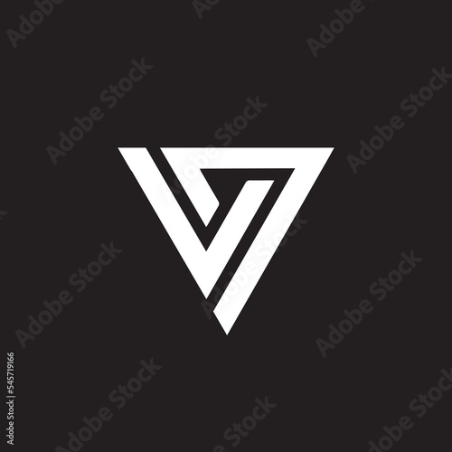 Creative Letter VD Logo Design Icon , VD Vector Logo Template