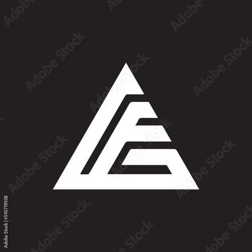 Creative Letter GF Logo Design Icon , GF Vector Logo Template
