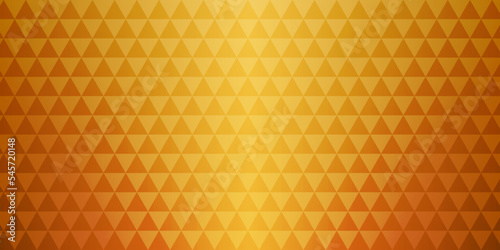 三角形の鱗文様 金色グラデーションの和紙背景