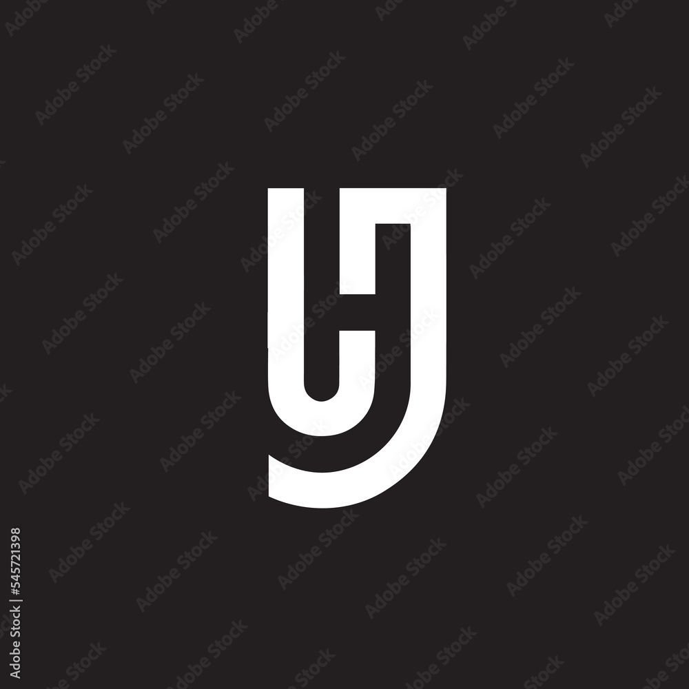 Creative Letter HJ Logo Design Icon , HJ Vector Logo Template Creative Letter HJ Logo Design Icon , HJ Vector Logo Template