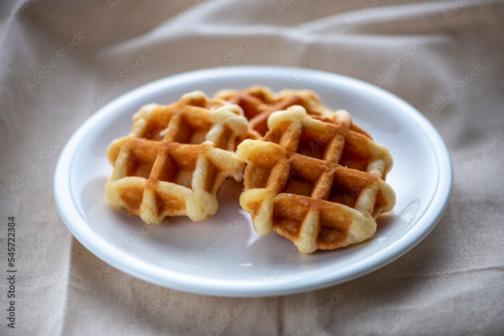 美味しそうなワッフル 美味しそうなワッフル